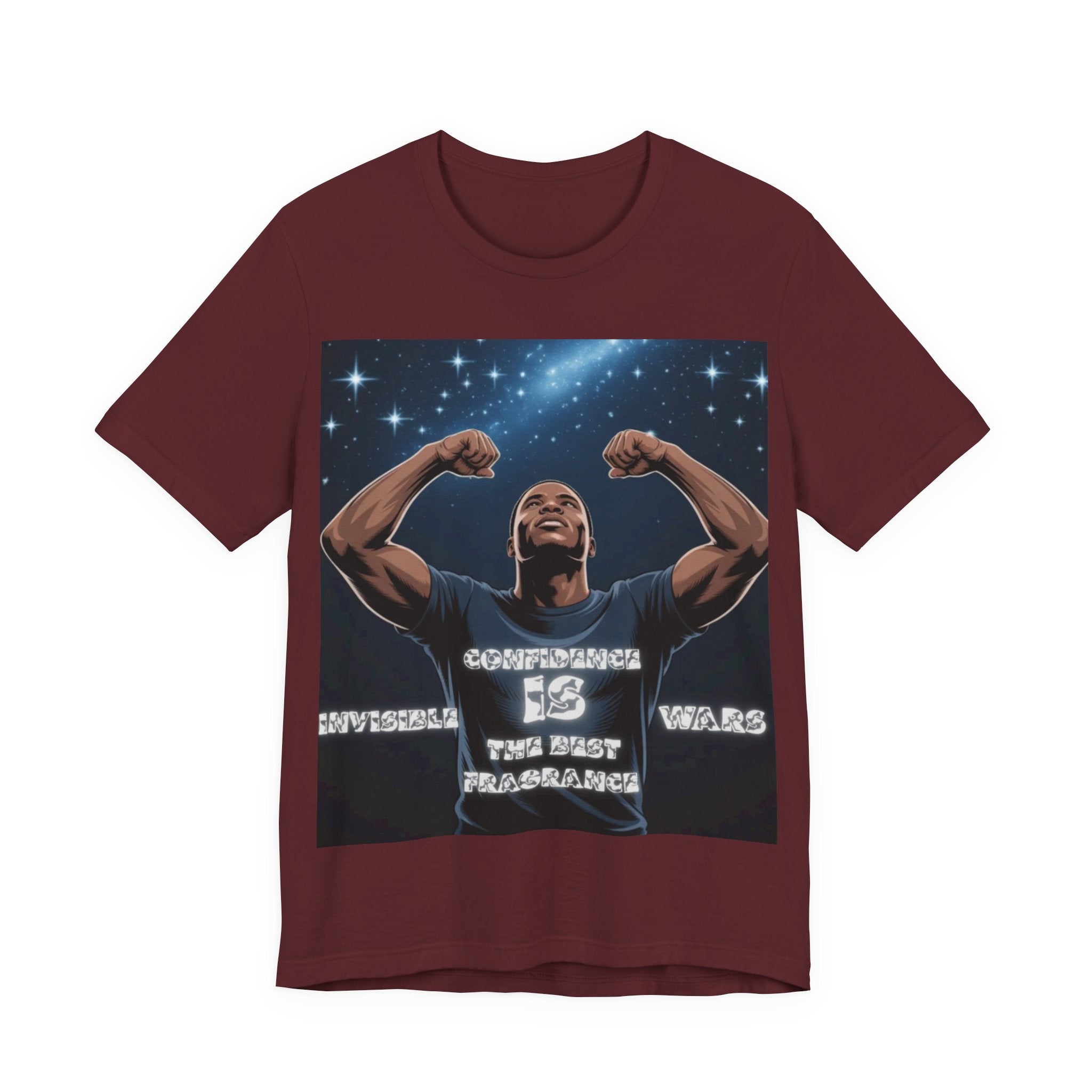 Men T-Shirt -Confidence Is The Best Fragrance