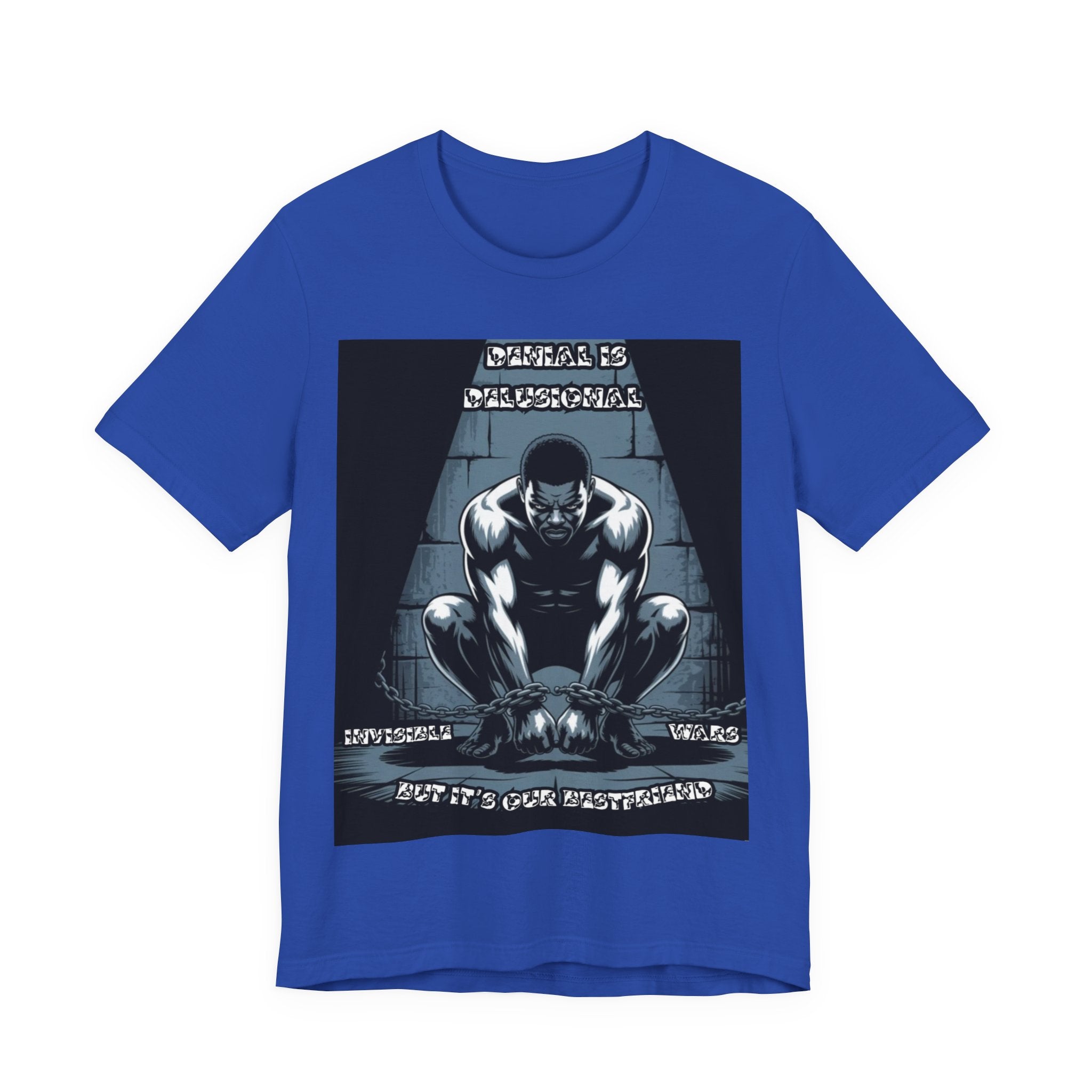 Men T-Shirt – -Denial is Delusional