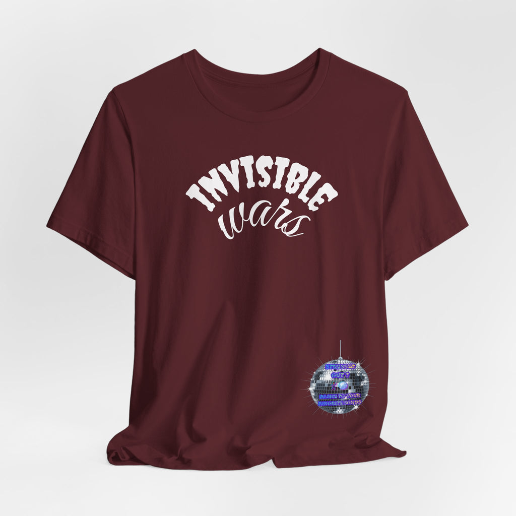 Women Invisible Wars T-Shirt - Stressed Out , Dance