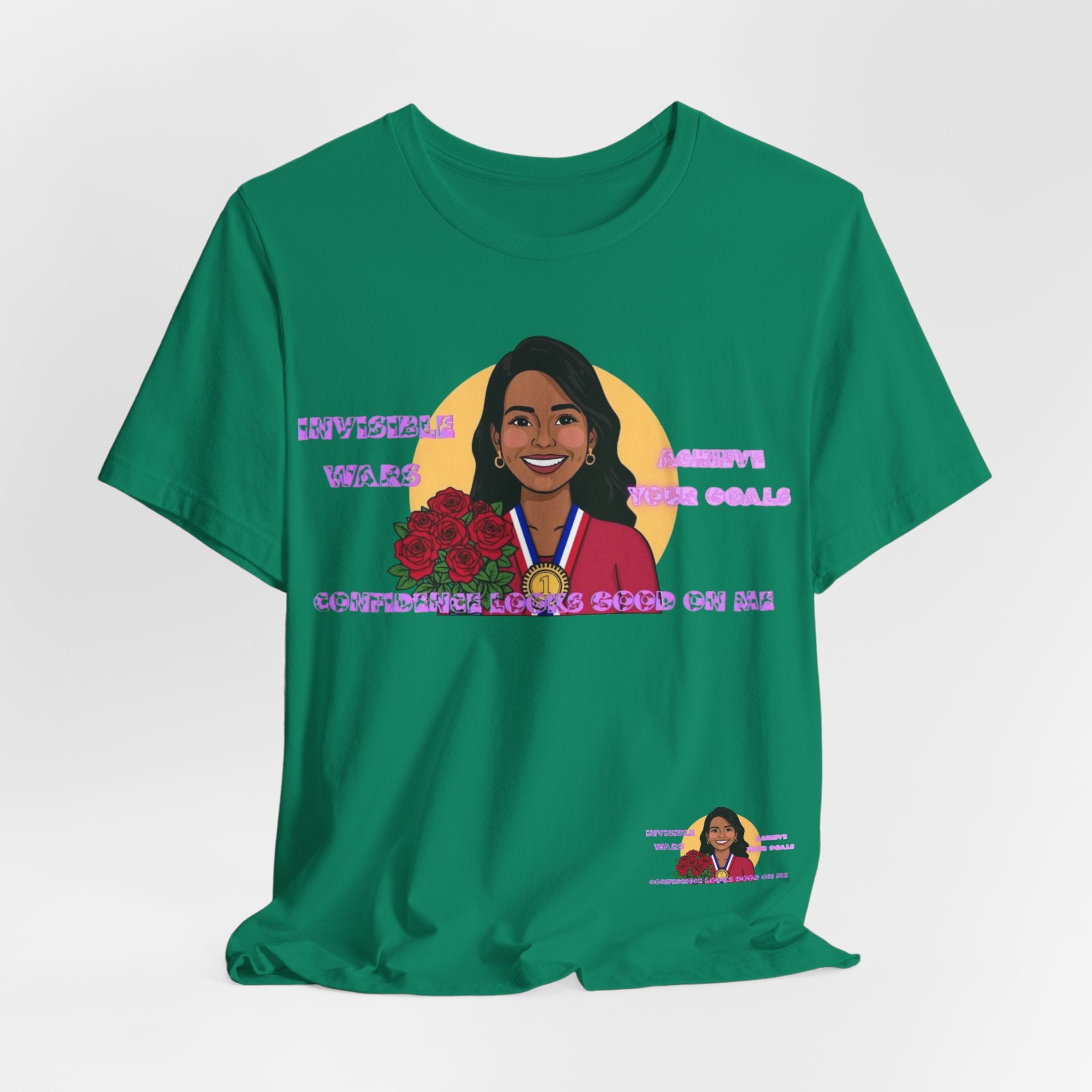 Women T-Shirt — Confidence looks good on me