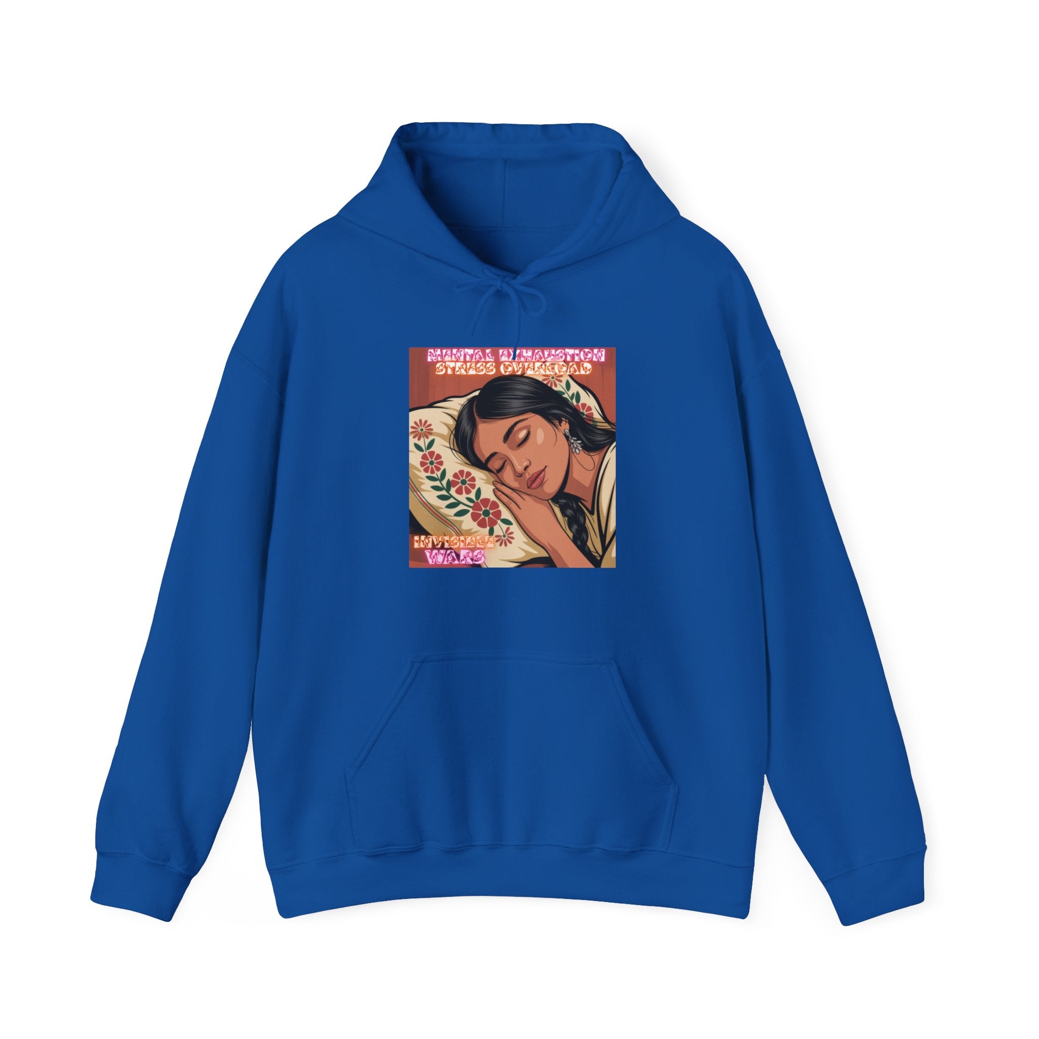 Women Hoodie- Mental Exhaustion Invisible Wars