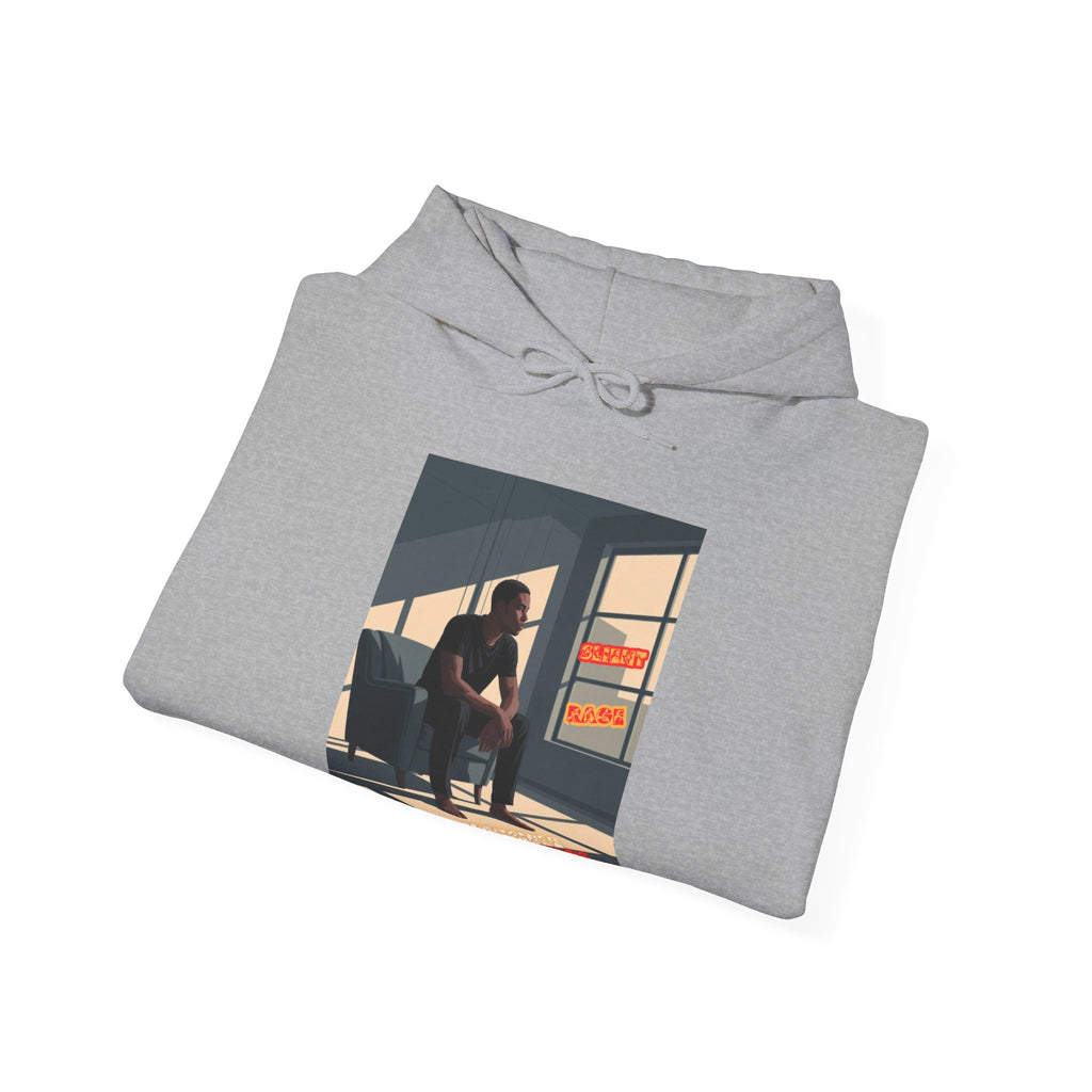 Men Hoodie - Slient Rage