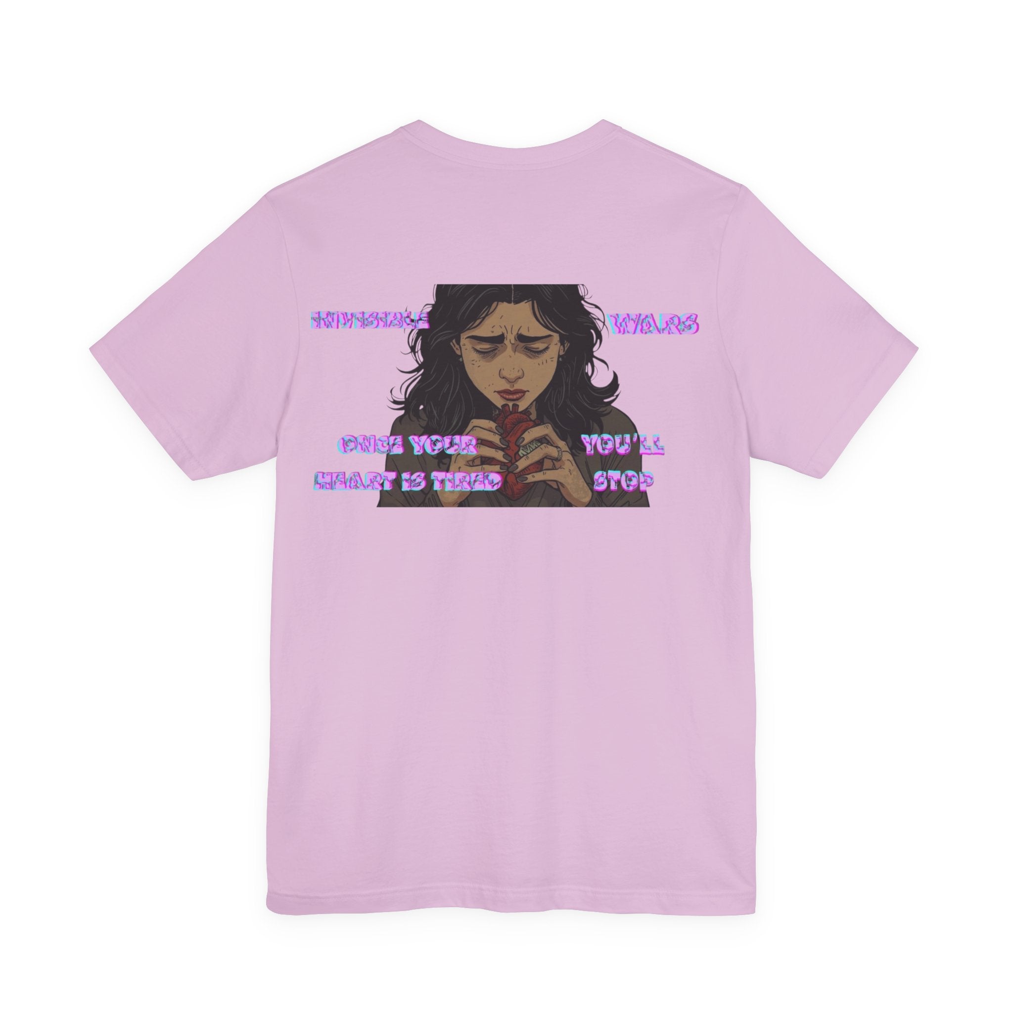 Invisible Wars T-Shirt — Mental Health Awareness Graphic Tee