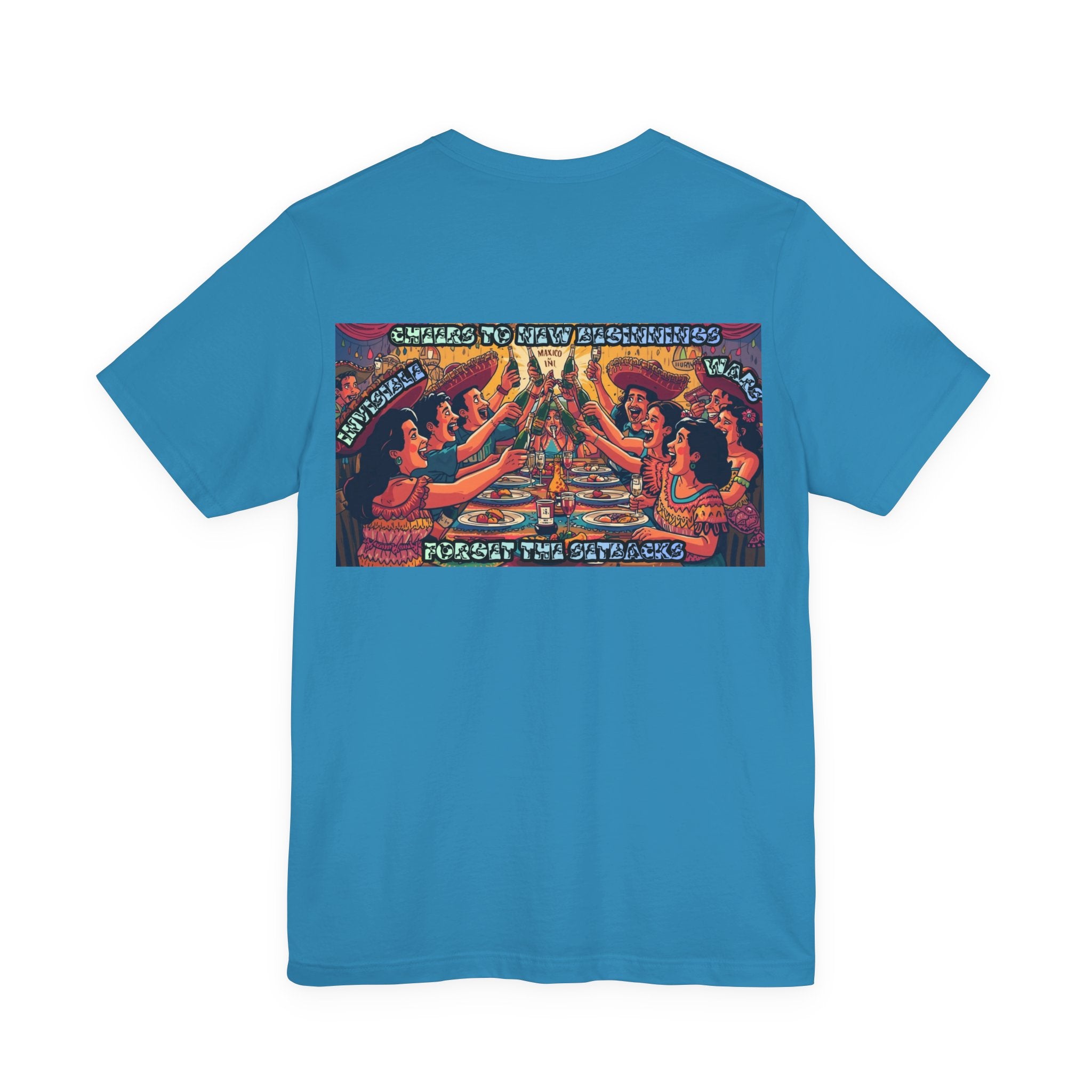 Women T-shirt - Cheers To New Beginnings