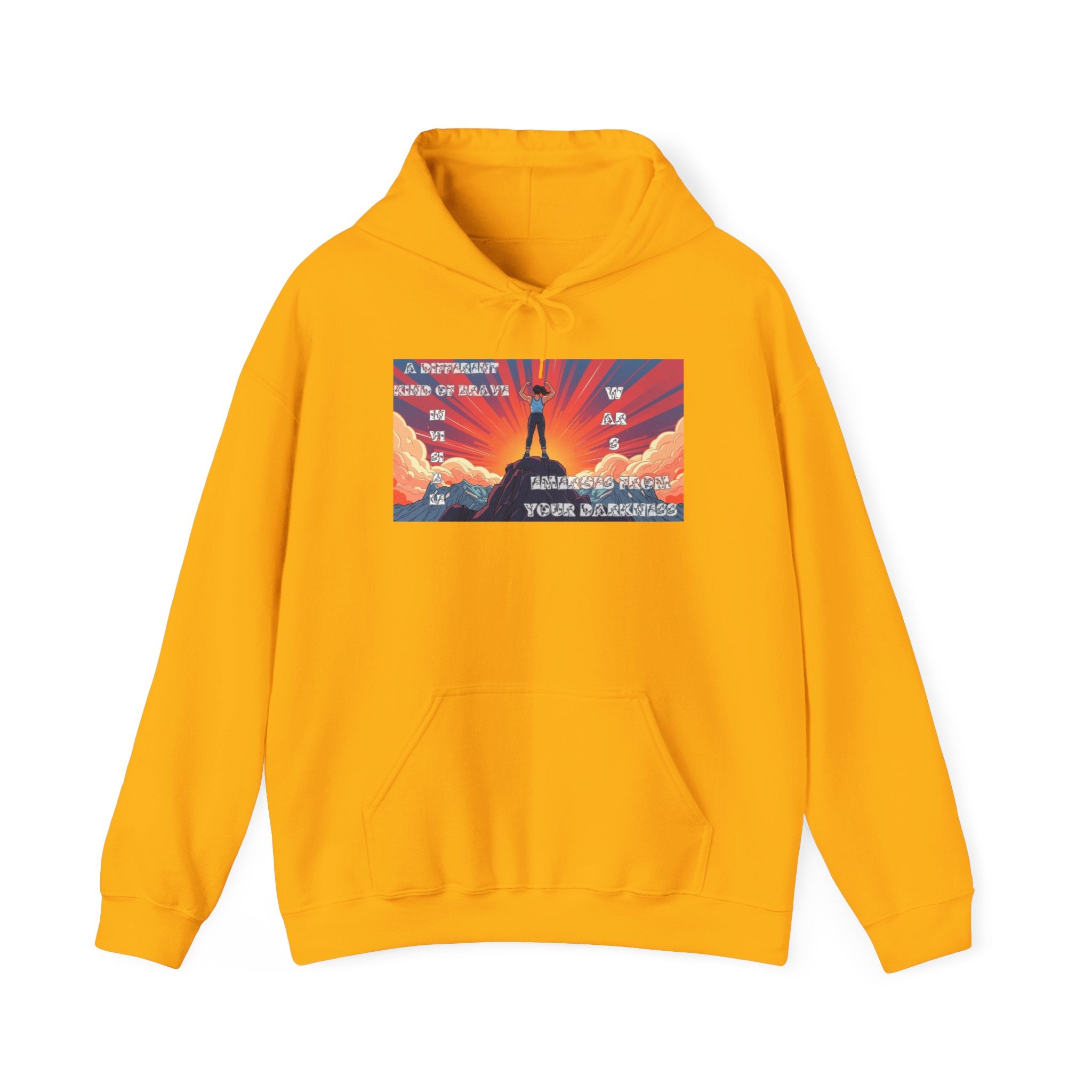Women Hoodie —  A Different kinda Brave Emerges
