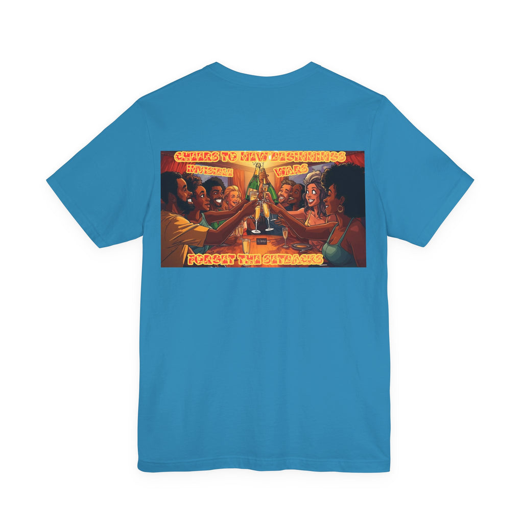 Women T-shirt - Cheers To New Beginnings