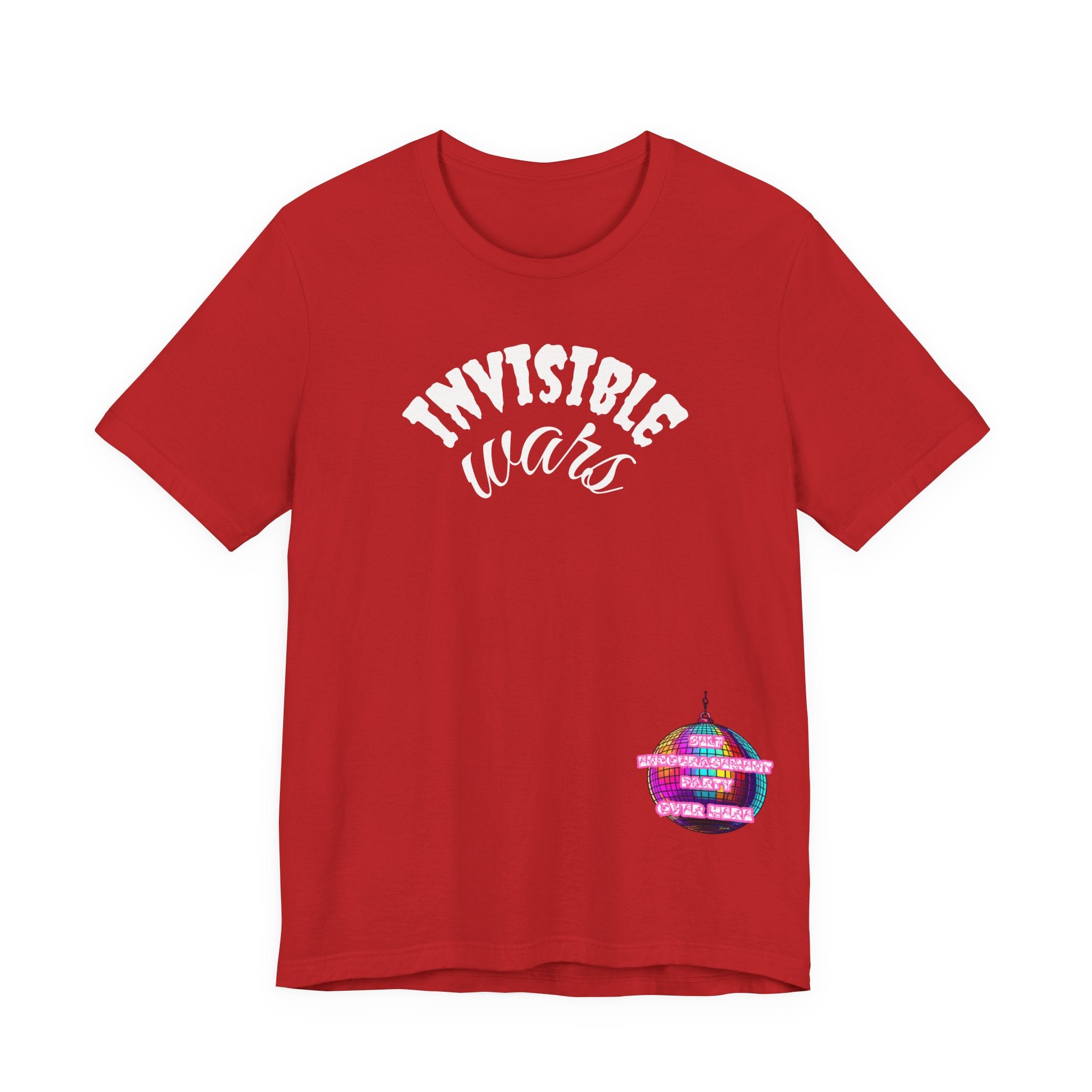 Women Disco Ball T-shirt — Self Encouragement Party