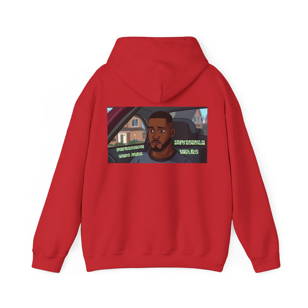 Men  Hoodie — Depression Ends Here