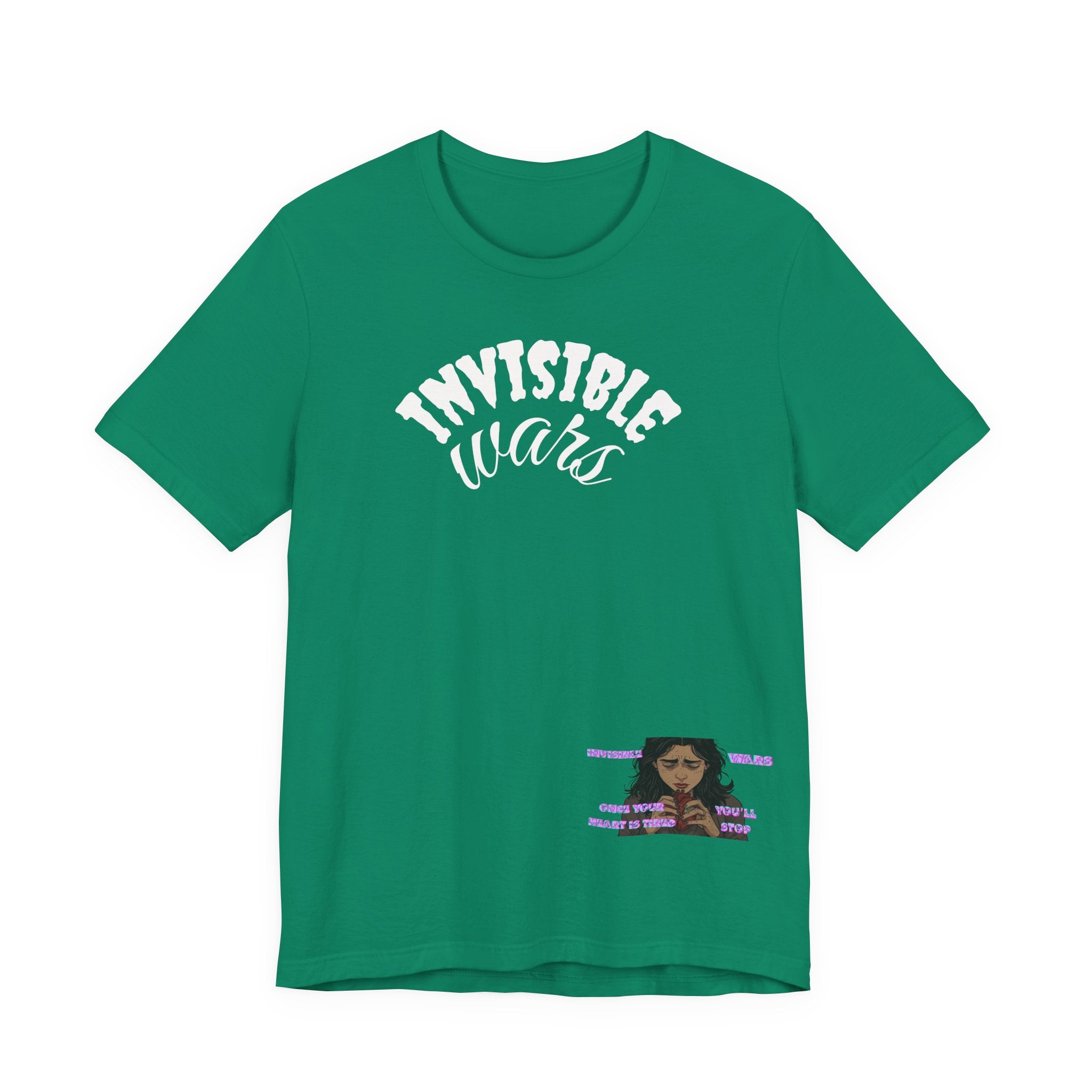 Invisible Wars T-Shirt — Mental Health Awareness Graphic Tee
