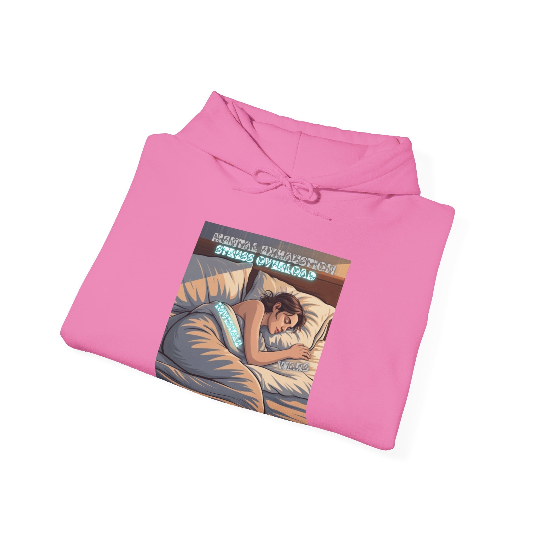 Women Hoodie-Mental Exhaustion Invisible Wars