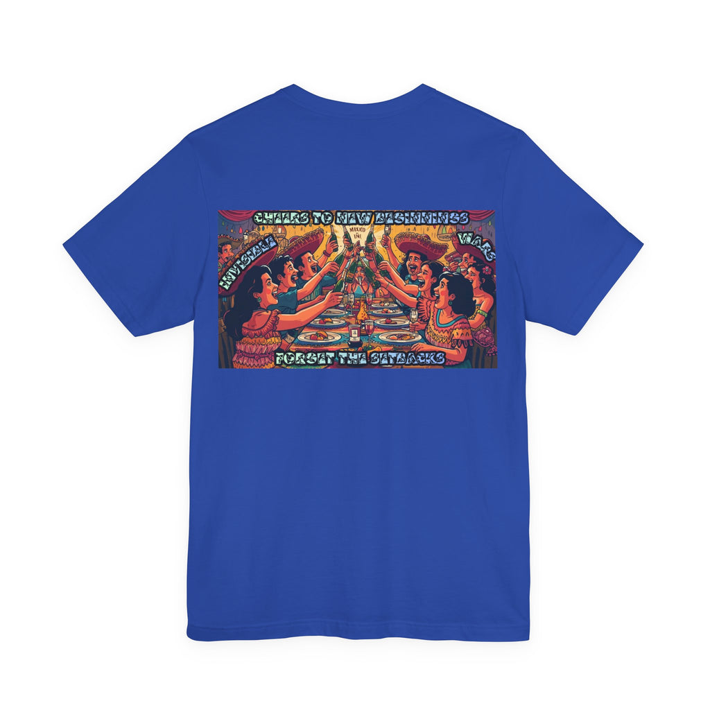 Women T-shirt - Cheers To New Beginnings