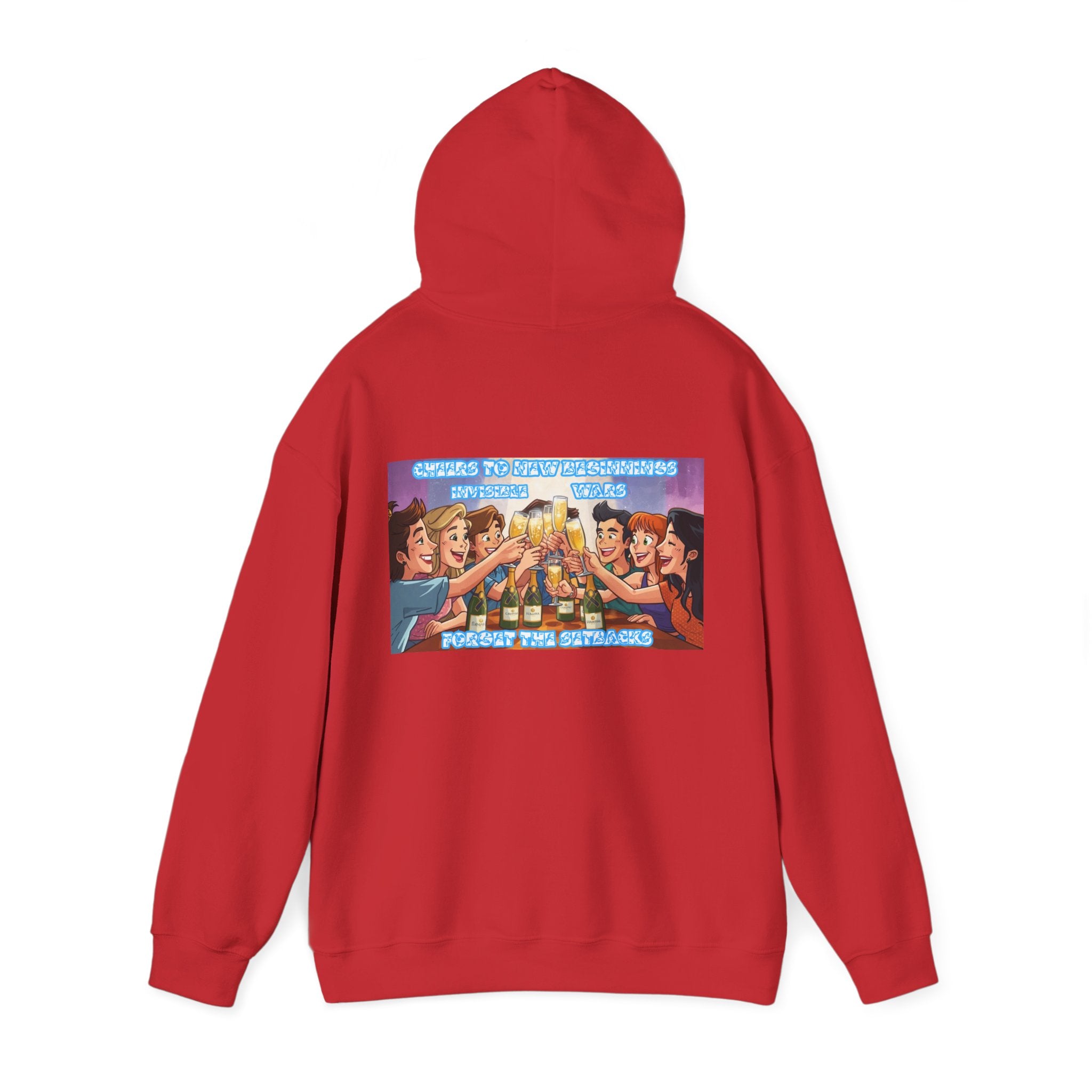 Men Hoodie - Cheers to New Beginnings