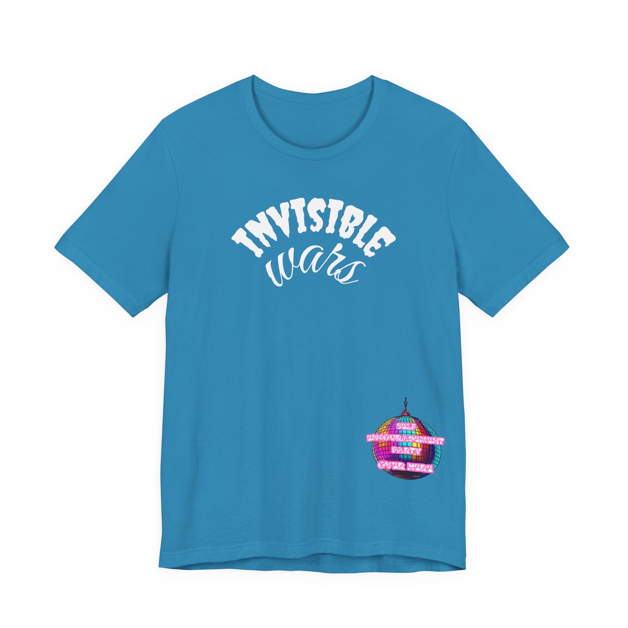 Women Disco Ball T-shirt — Self Encouragement Party