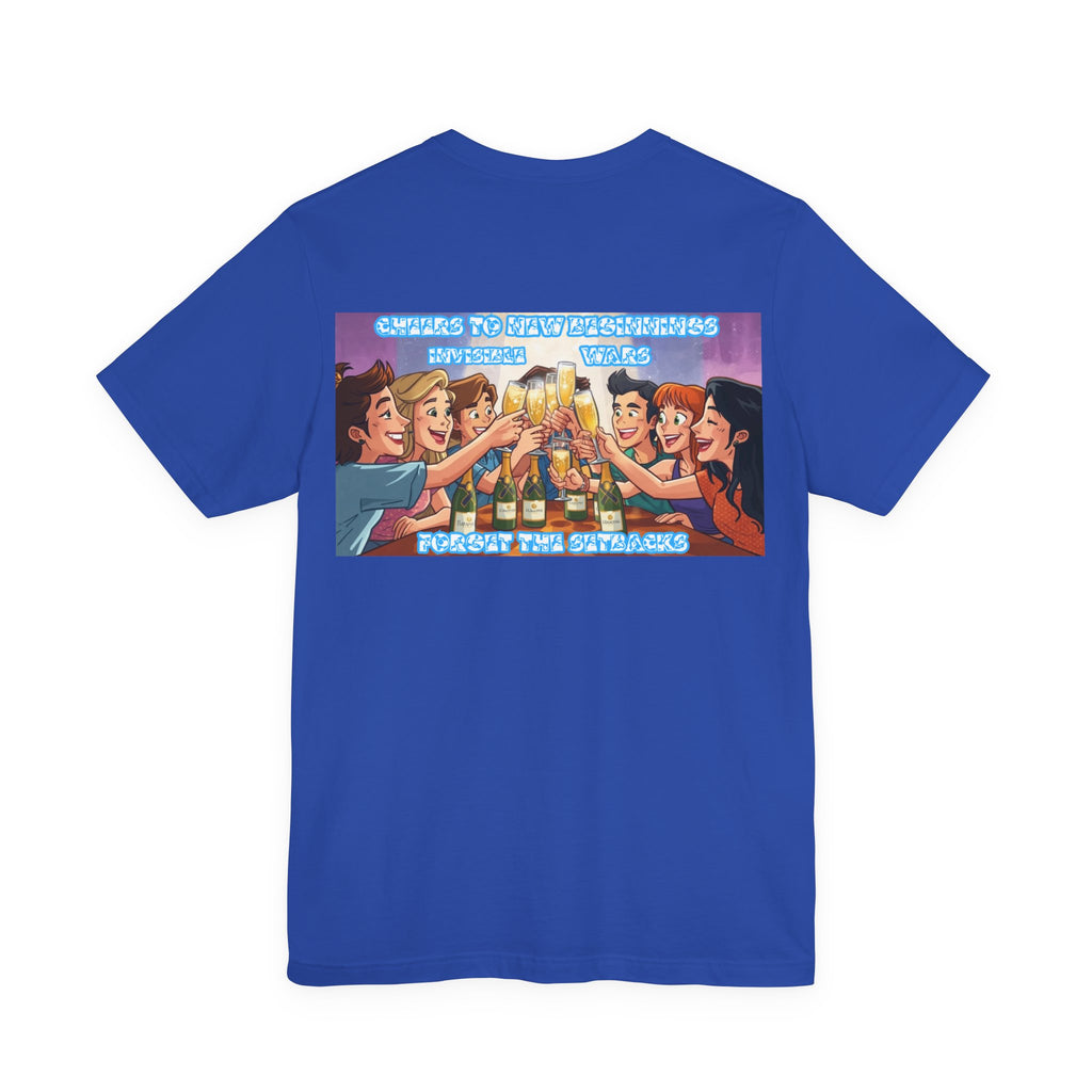 Women T-shirt - Cheers To New Beginnings