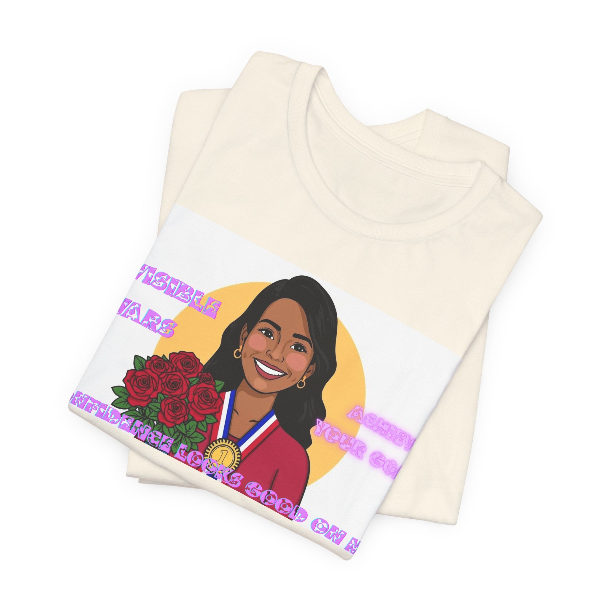 Women T-Shirt — Confidence looks good on me