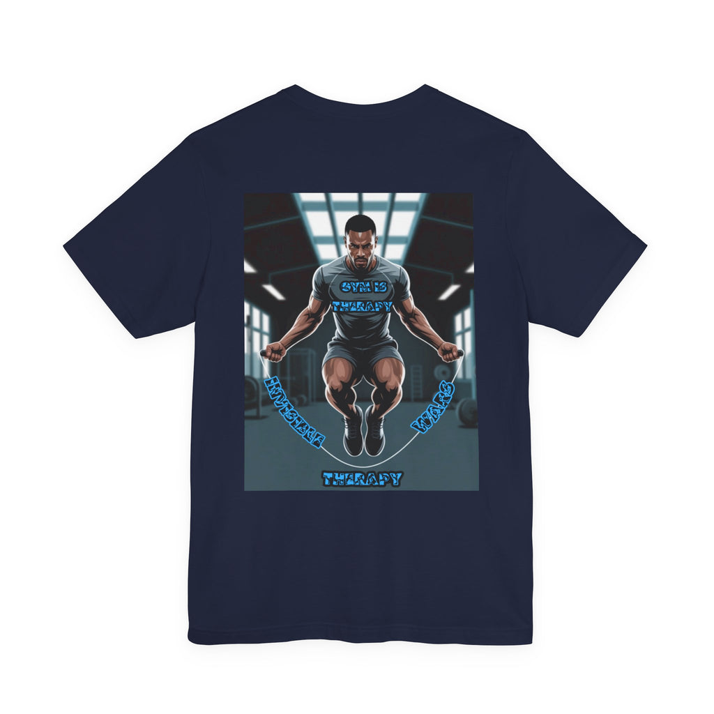 Men T-shirt -Gym is Therapy