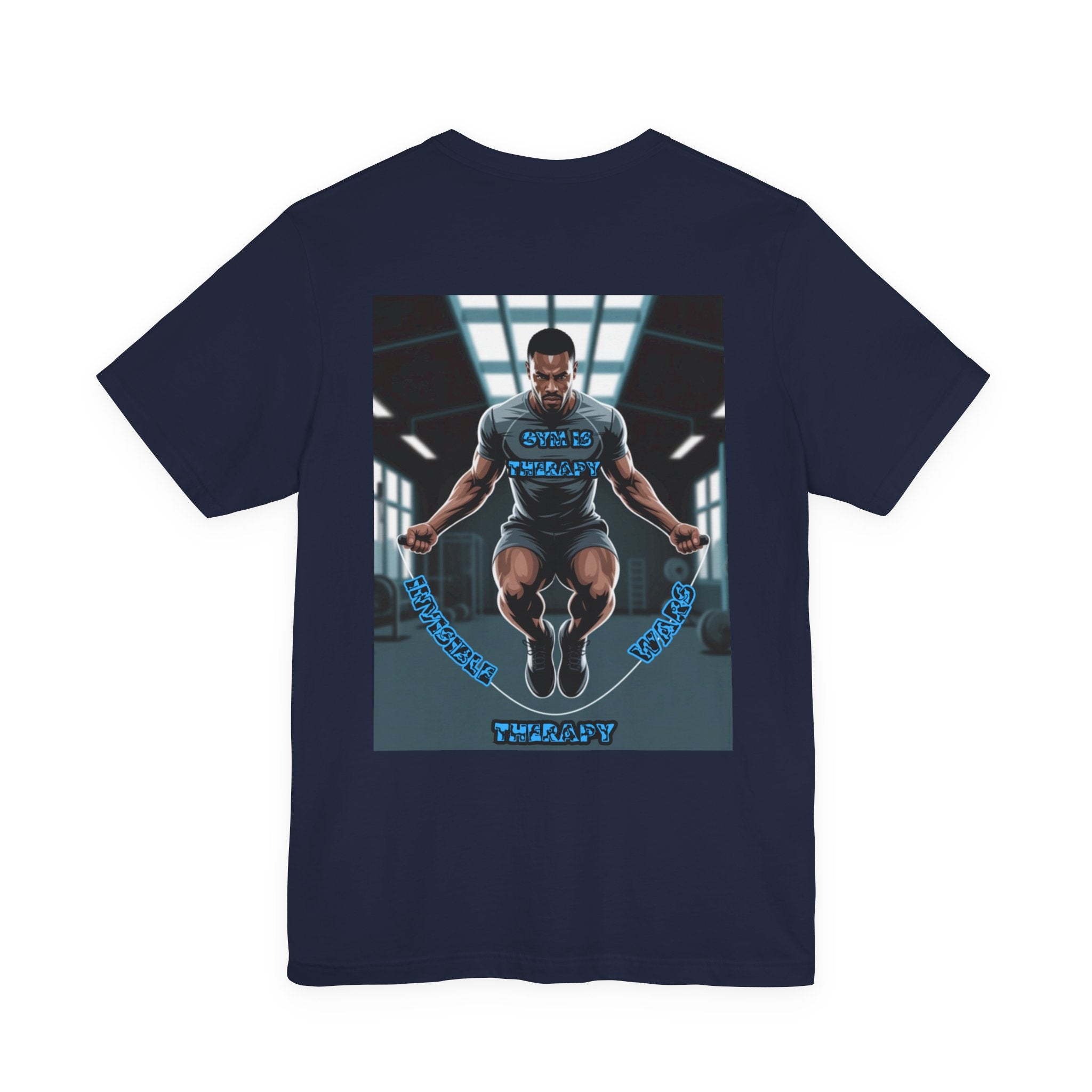 Men T-shirt -Gym is Therapy