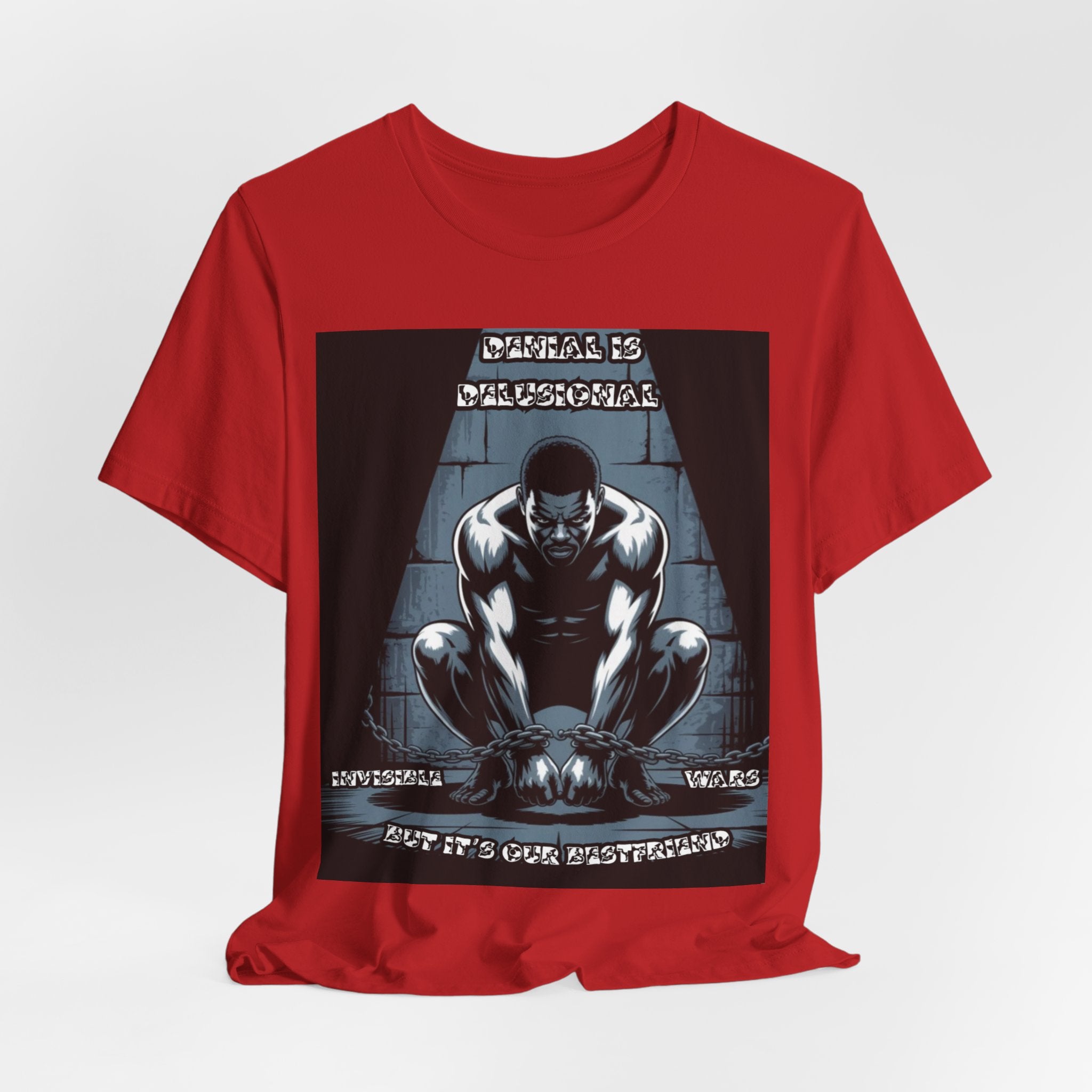 Men T-Shirt – -Denial is Delusional