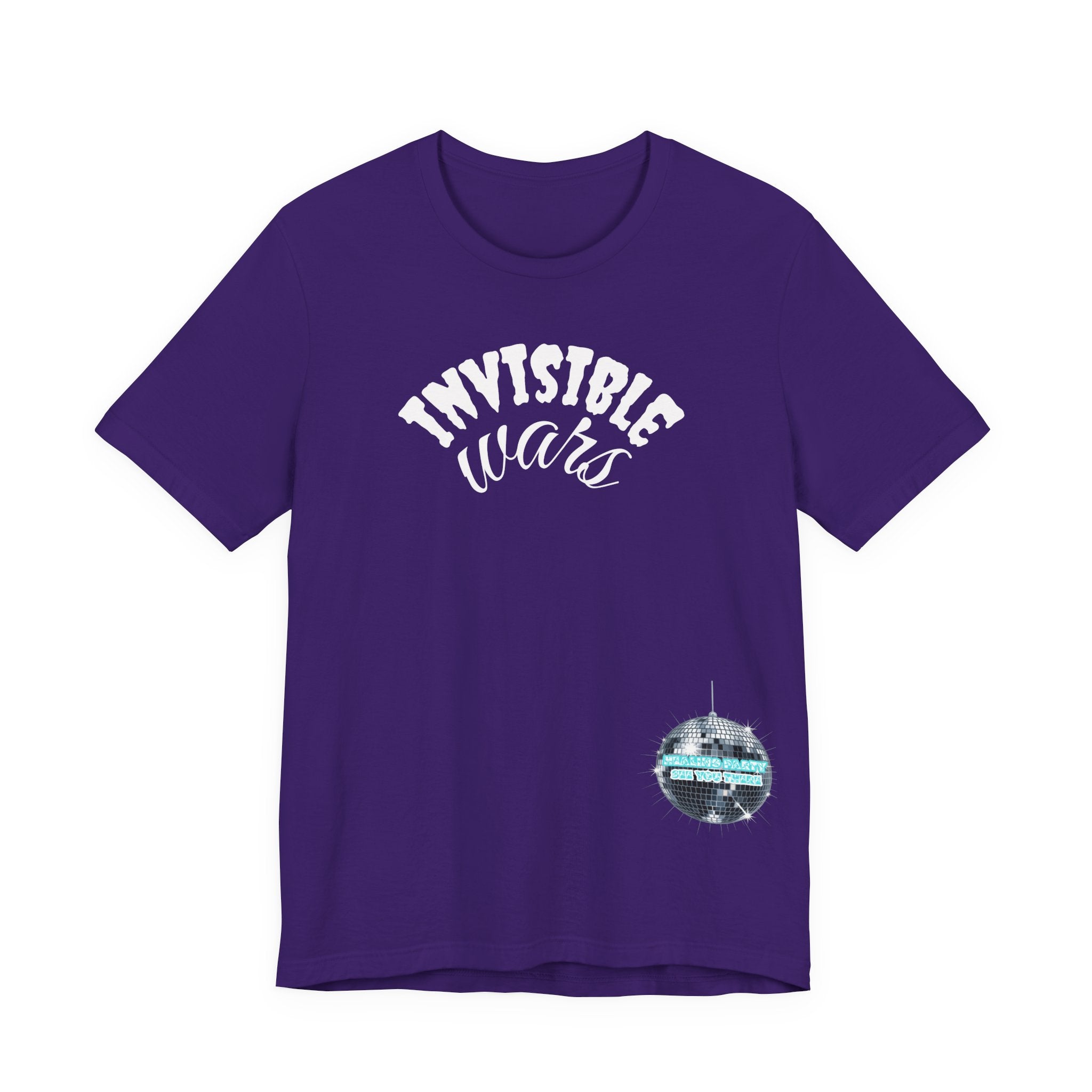 Women Invisible Wars T-shirt - Healing Party , See You There