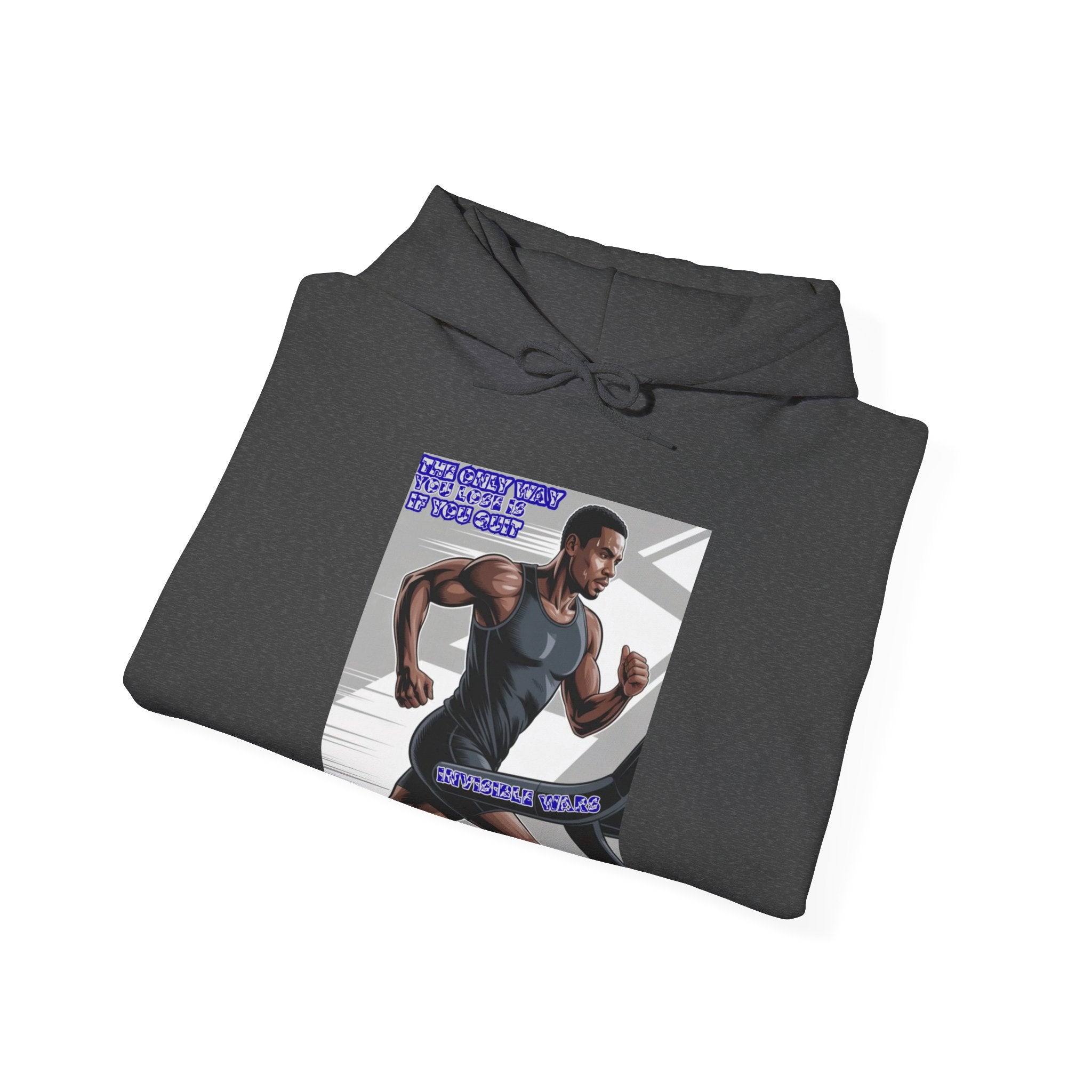 Men Hoodie — The only way you lose