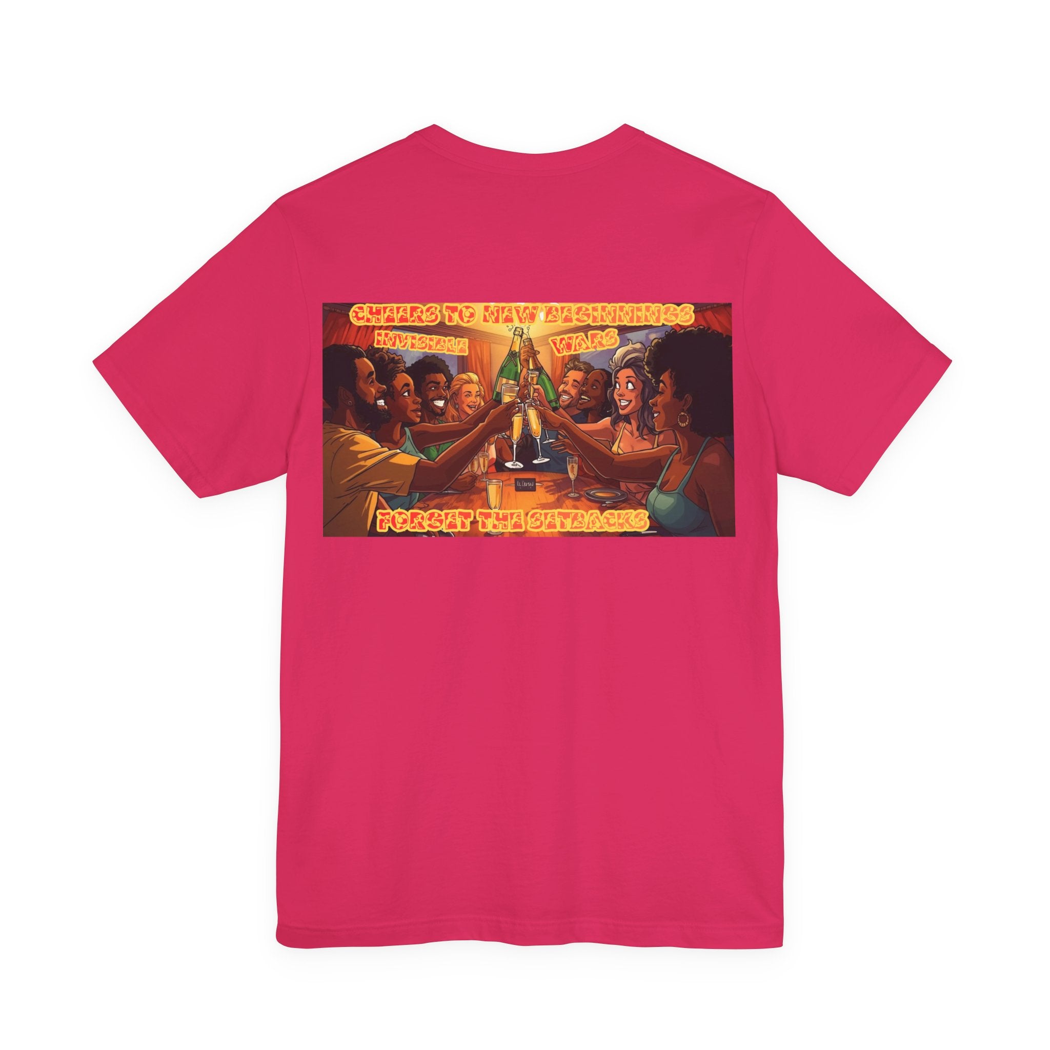 Women T-shirt - Cheers To New Beginnings
